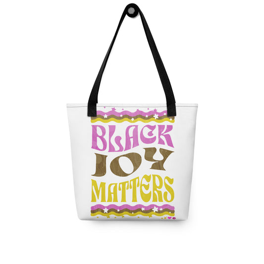 Black Joy Matters Tote bag