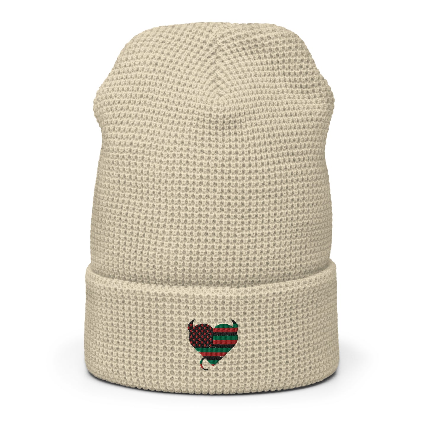 Juneteenth/Liberation Waffle beanie