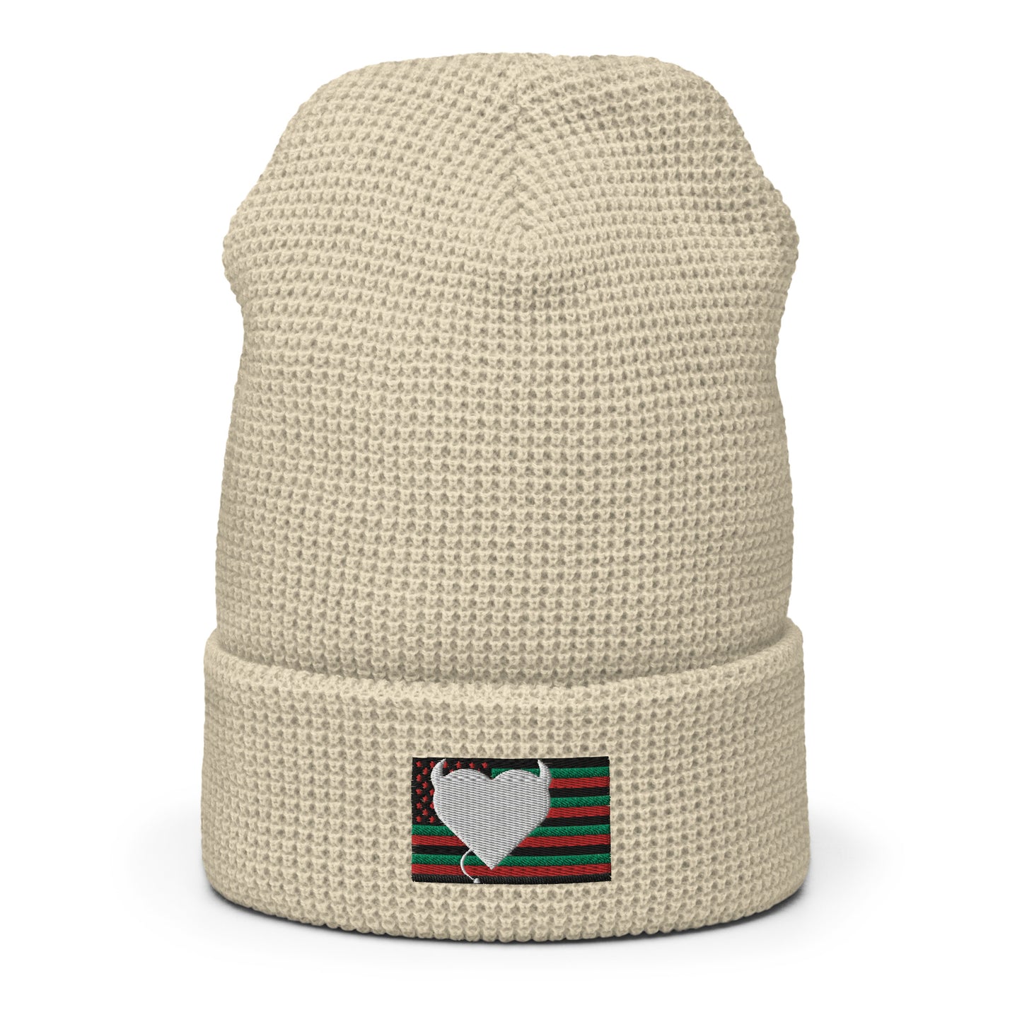 Juneteenth/Liberation Waffle beanie