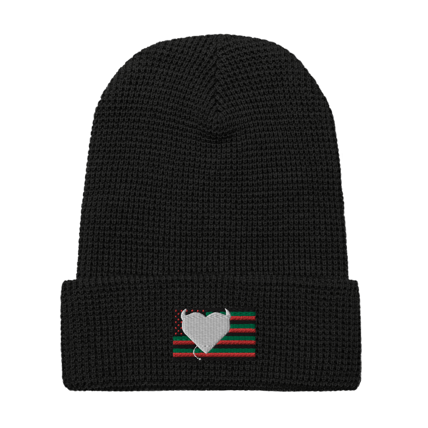 Juneteenth Waffle beanie