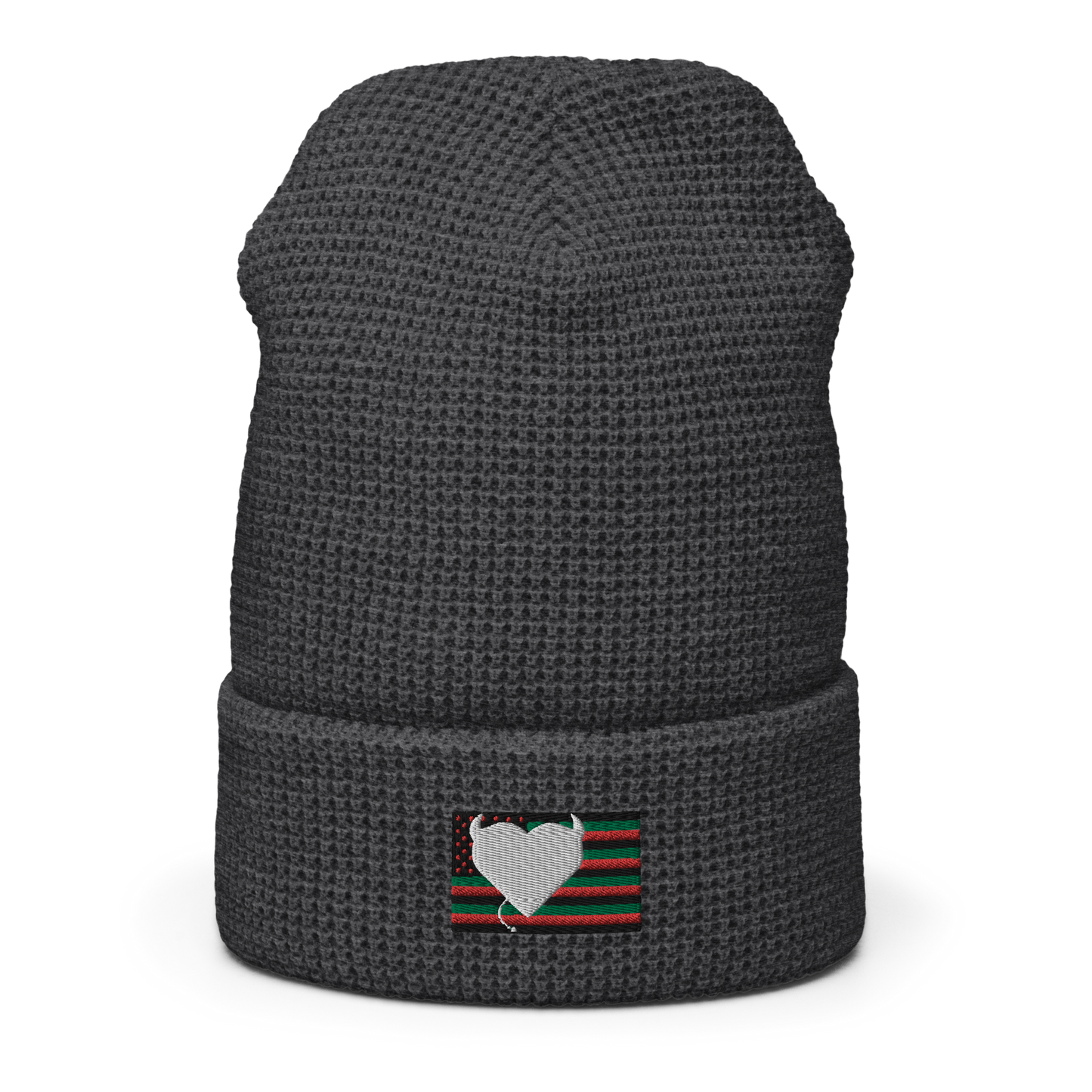 Juneteenth Waffle beanie