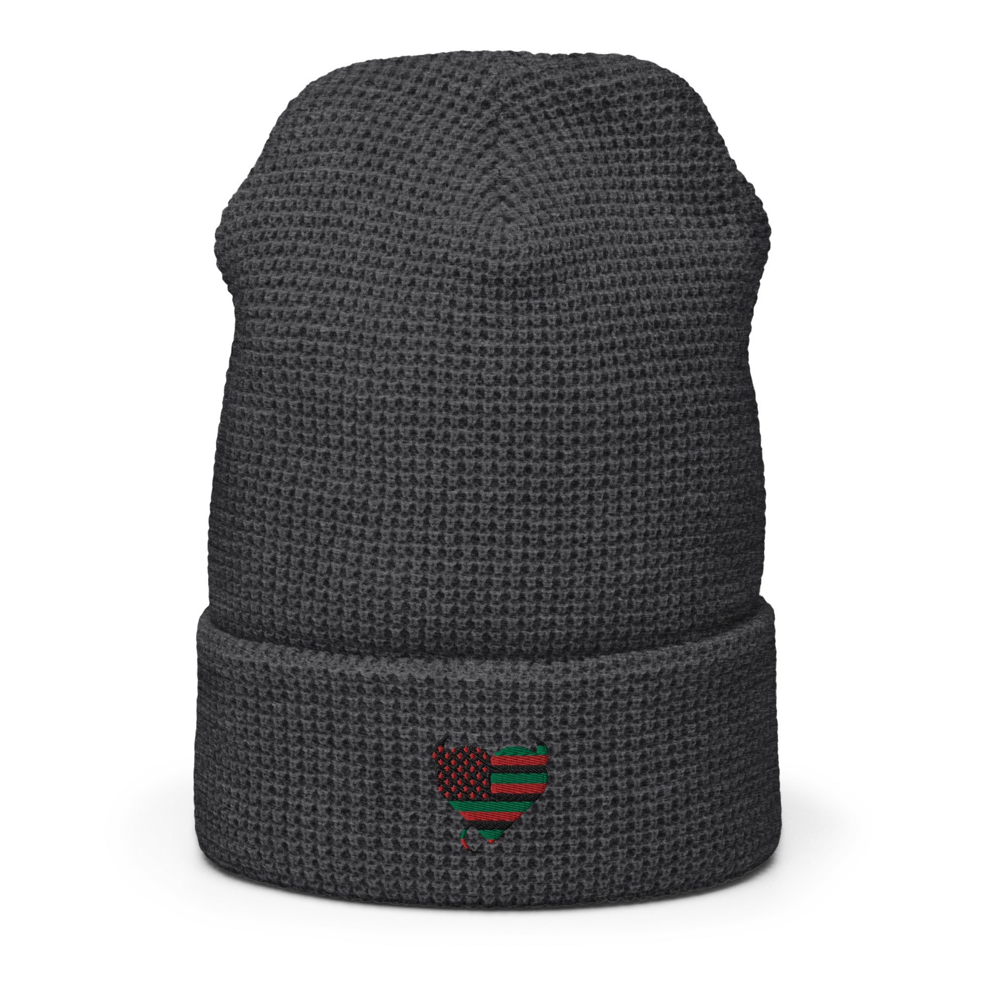 Juneteenth/Liberation Waffle beanie