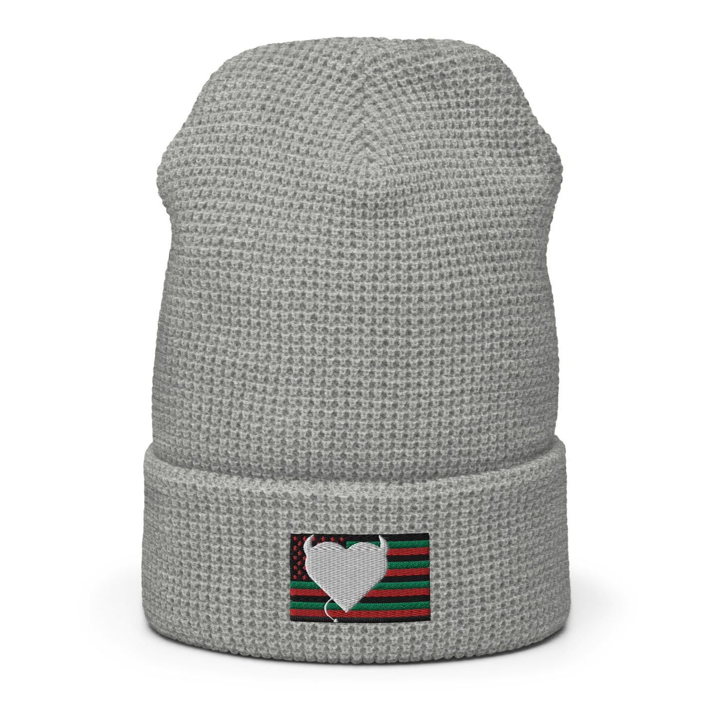 Juneteenth/Liberation Waffle beanie