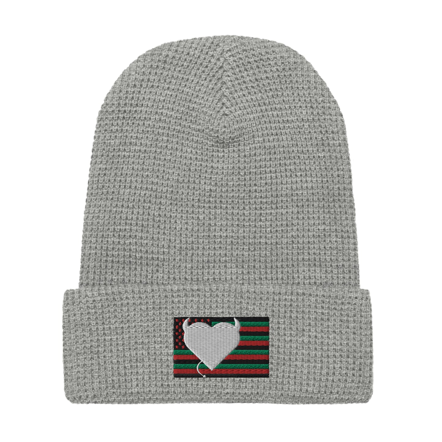 Juneteenth/Liberation Waffle beanie