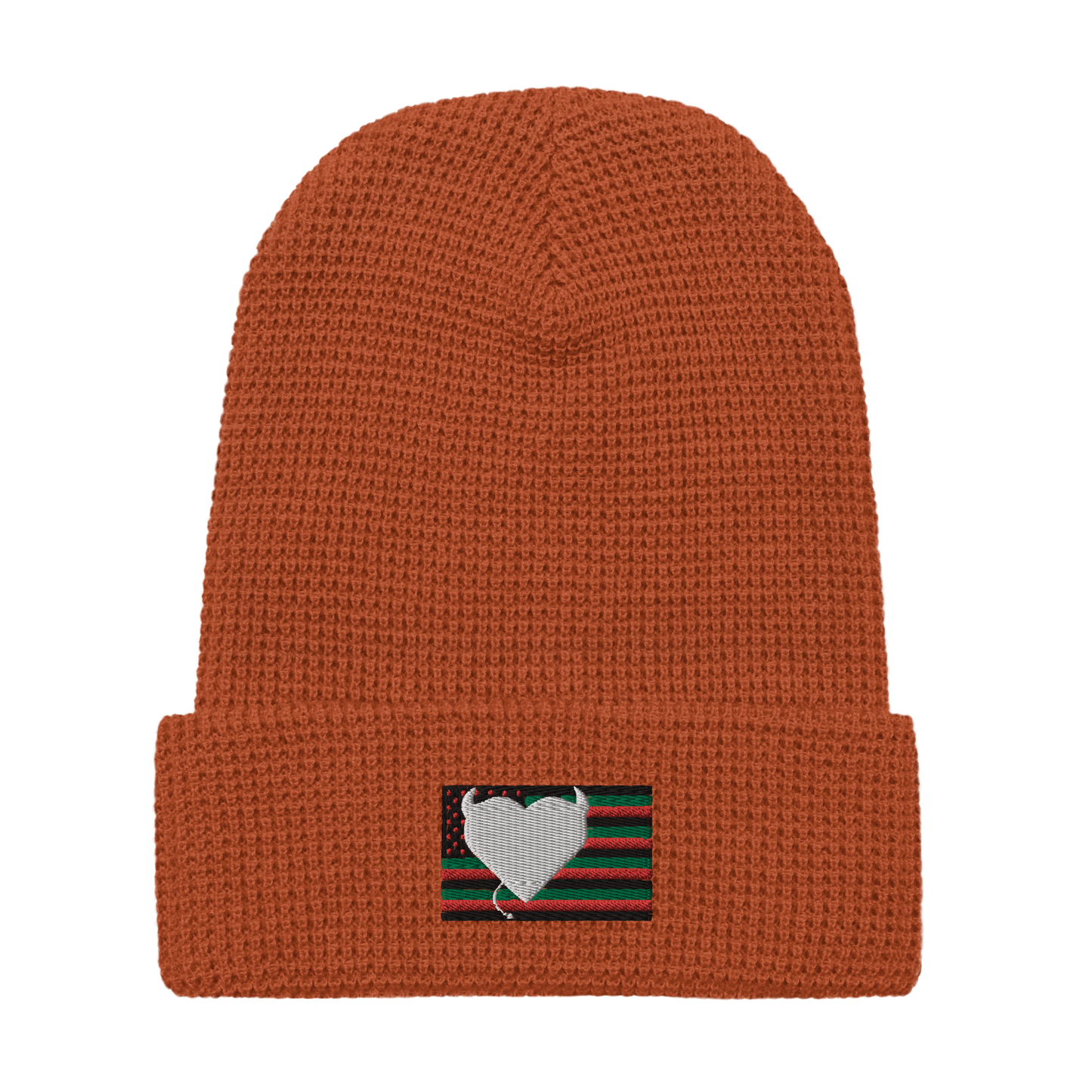 Juneteenth Waffle beanie