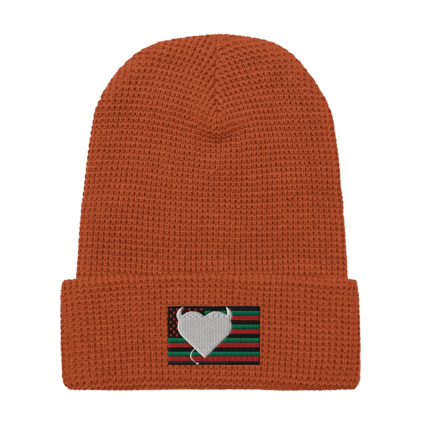 Juneteenth/Liberation Waffle beanie