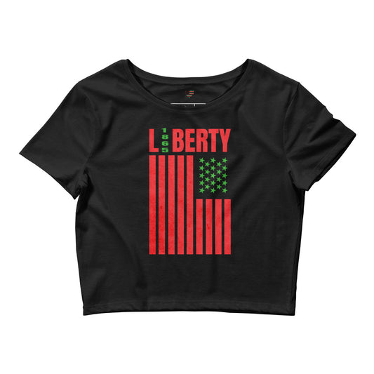 Juneteenth/Liberation Crop Tee